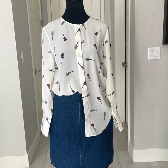 NWT Equipment Femme 💯Silk Top Size S - Picture 10 of 15